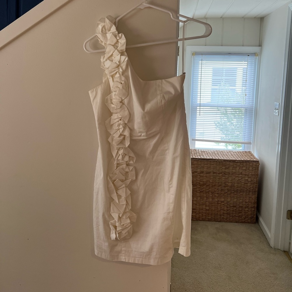 Off white/cream bridal wedding event dress